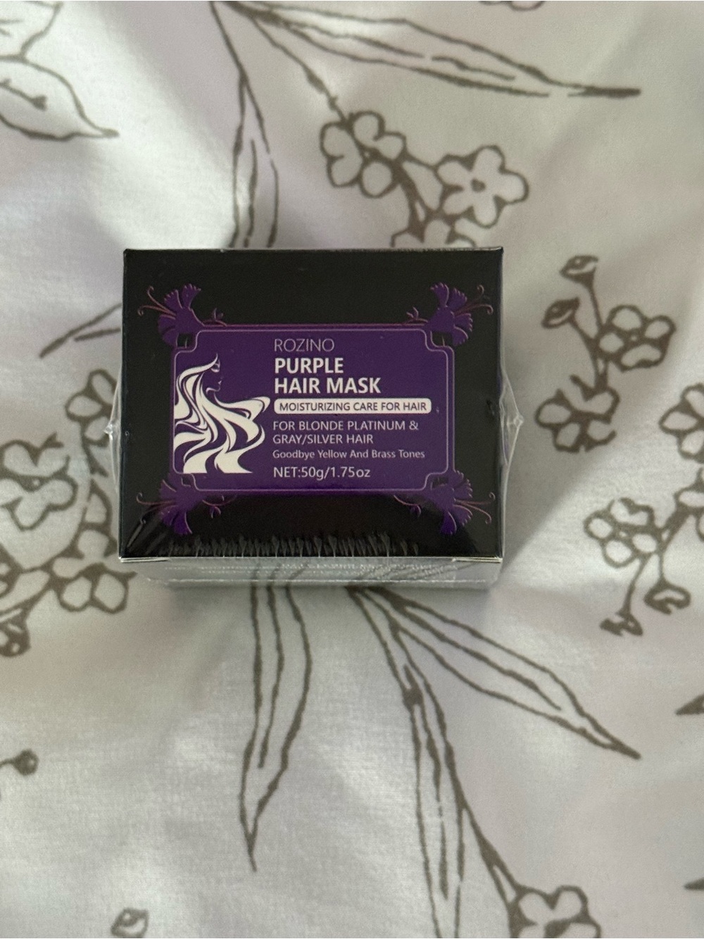Purple Hair Mask – Moisturizing Color-Refreshing Treatment